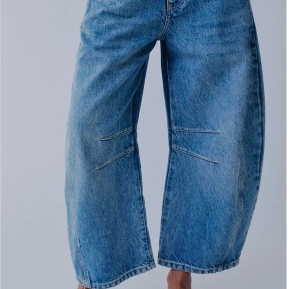 Free People Blue Women's Jeans